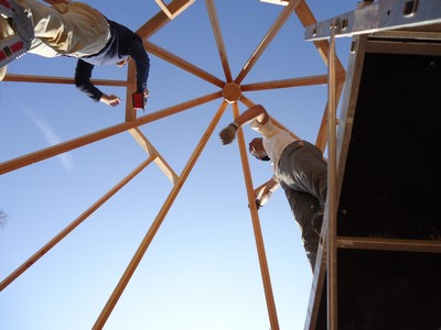 Construction des cabanes en bois - Raulhac