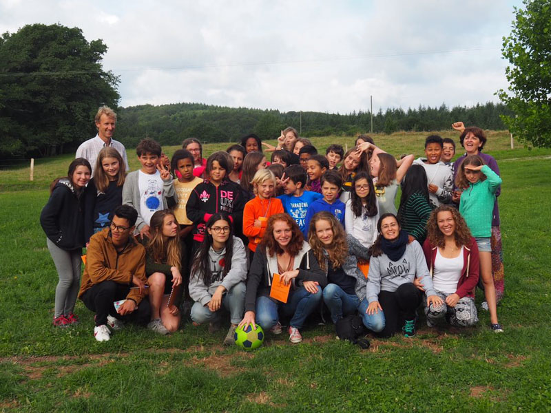 Un camp pour enfants, entre 7 et 11 ans